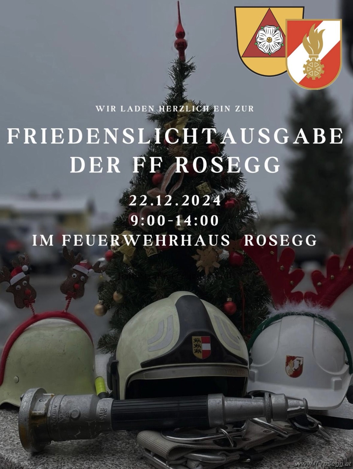 Friedenslicht Einladung